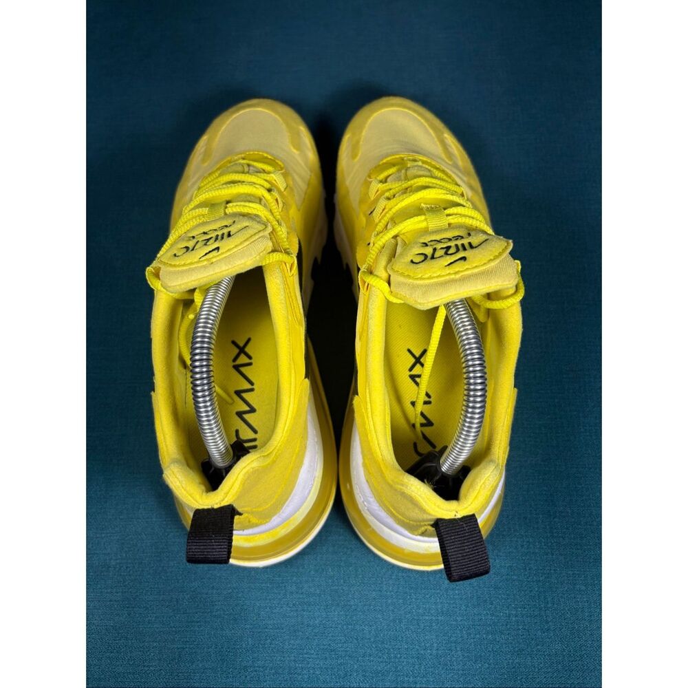 Nike Air Max 270 React 'Opti Yellow' • Size 10 US Men (42 EUR) • SKU CZ9370-700 - Picture 6 of 8